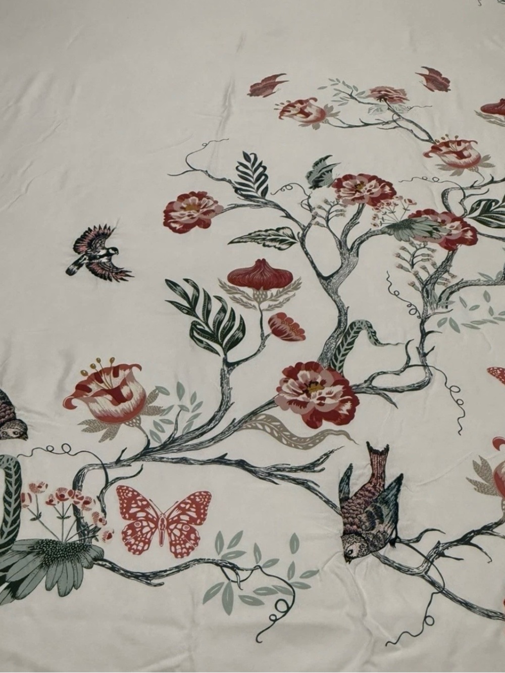 IKEA JÄTTELILJA White Bedding Label Detail